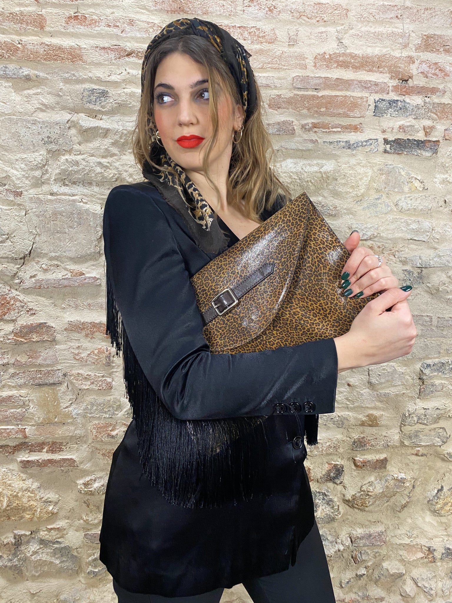 Vittoria Sella Anna Clutch Purple – Italian Girl Bijoux