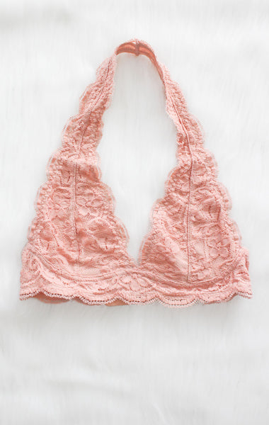 Lace Halter Bralette - NYCT Clothing