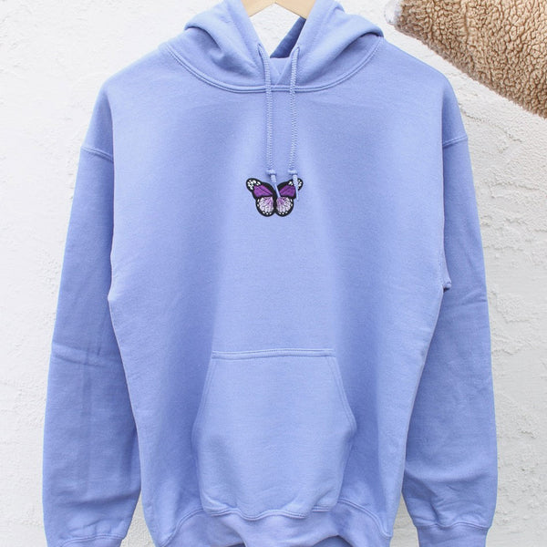 nike grey butterfly hoodie