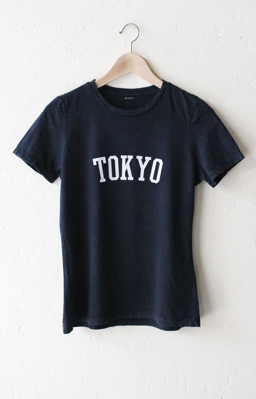 Tokyo Relaxed Tee - Acid Wash Black - NYCT CLOTHING