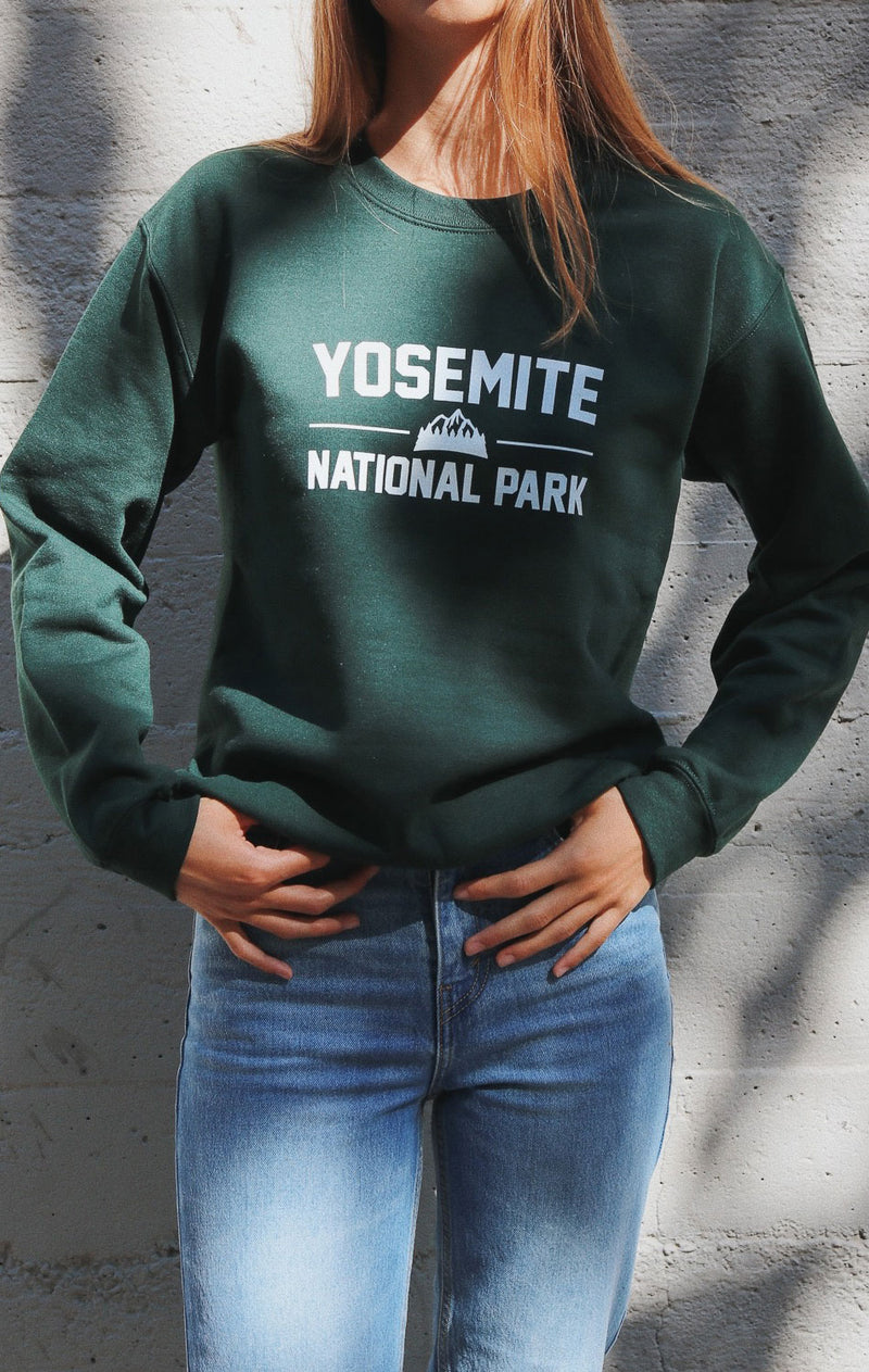 yosemite national park sweatshirt