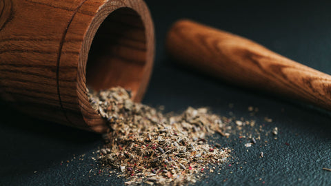 mortar and pestle herbs for sleep