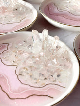 Load image into Gallery viewer, Pink Quartz Ring Dish
