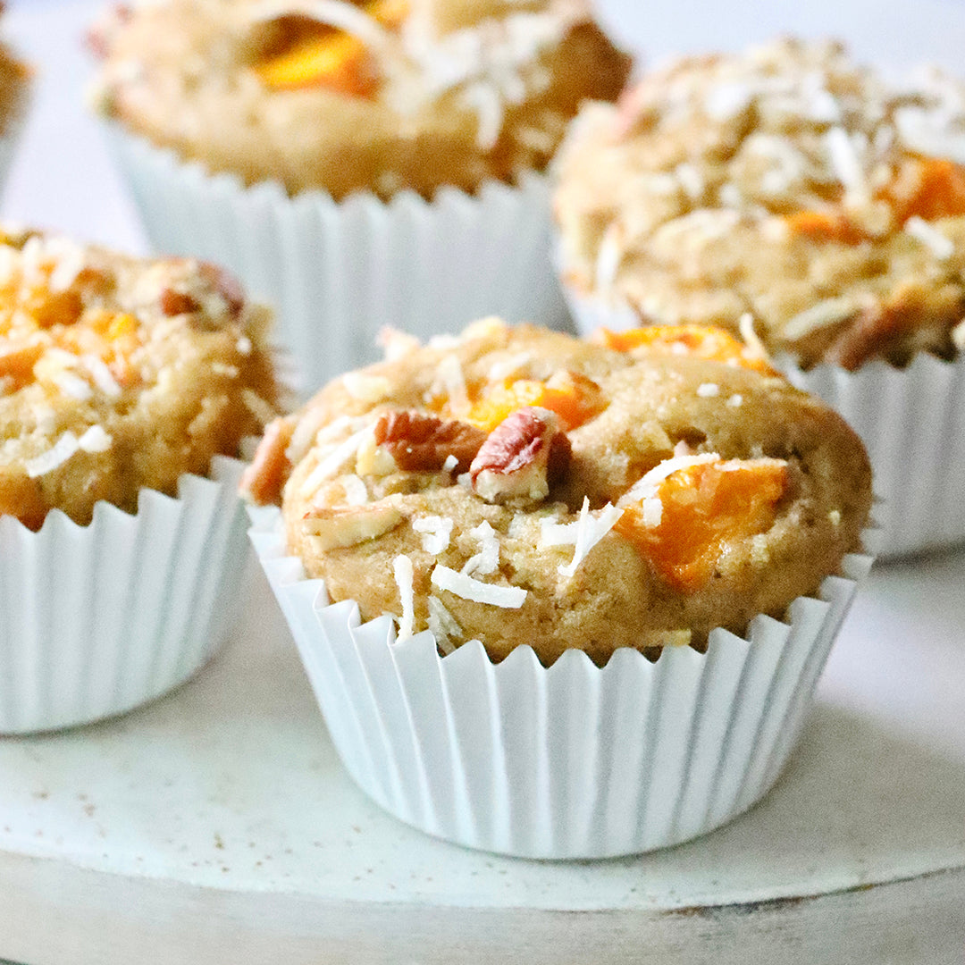 Mango Coconut Protein Muffins – Octonuts California