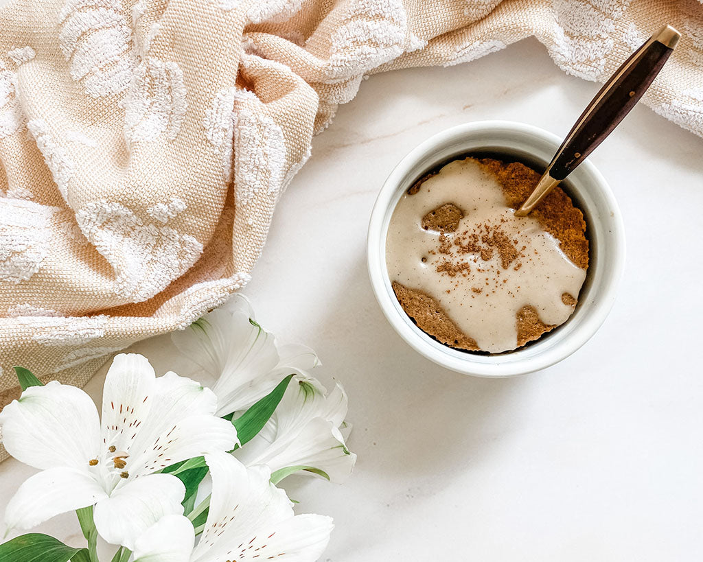 Octonuts Paleo Pumpkin Mug Cake 