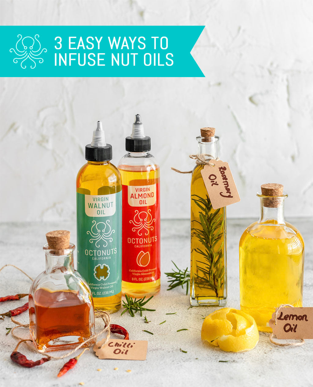 3 Easy Ways to Infuse Nut Oils