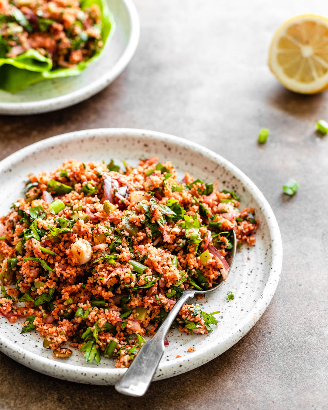 Kisir Turkish Bulgur Salad Recipe