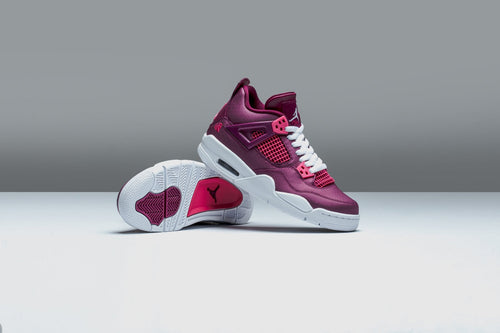 true berry rush pink white jordan 4