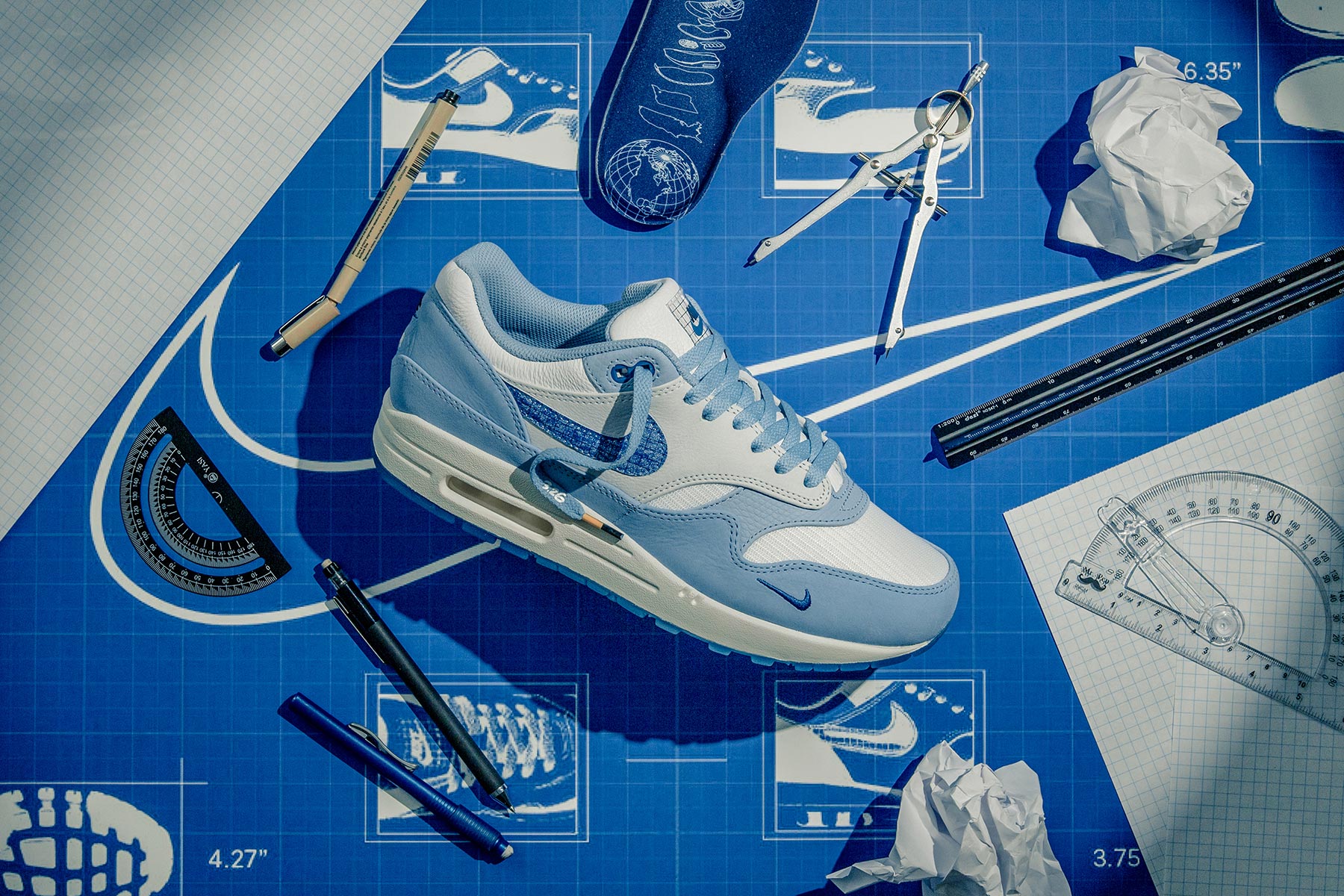 Air Day 2022 'Air Max 1 Blueprint' – Puffer Reds