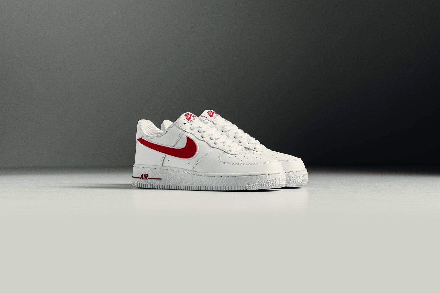 nike air force 1 07 3 white red