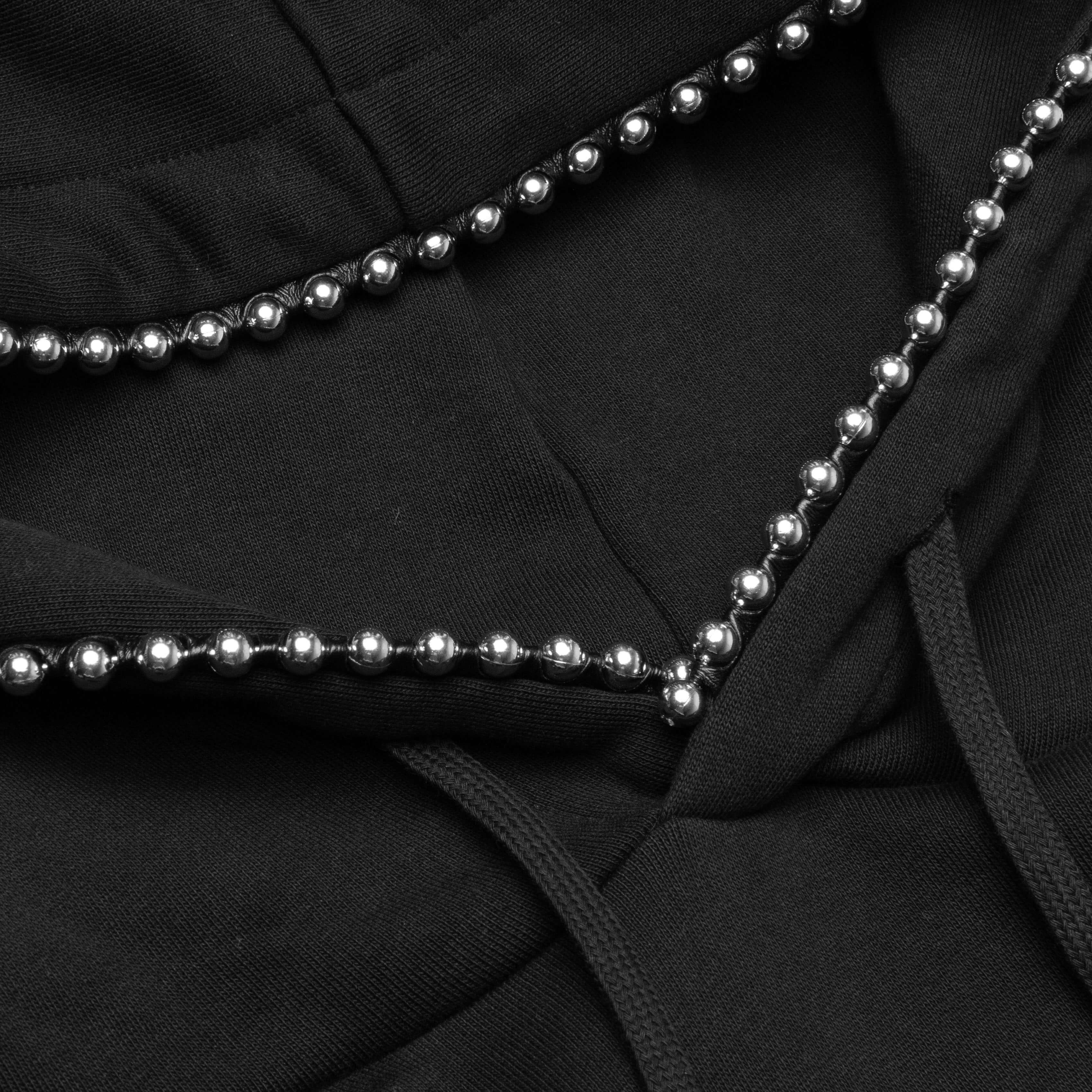 Ball Chain Hoodie - Black – Feature