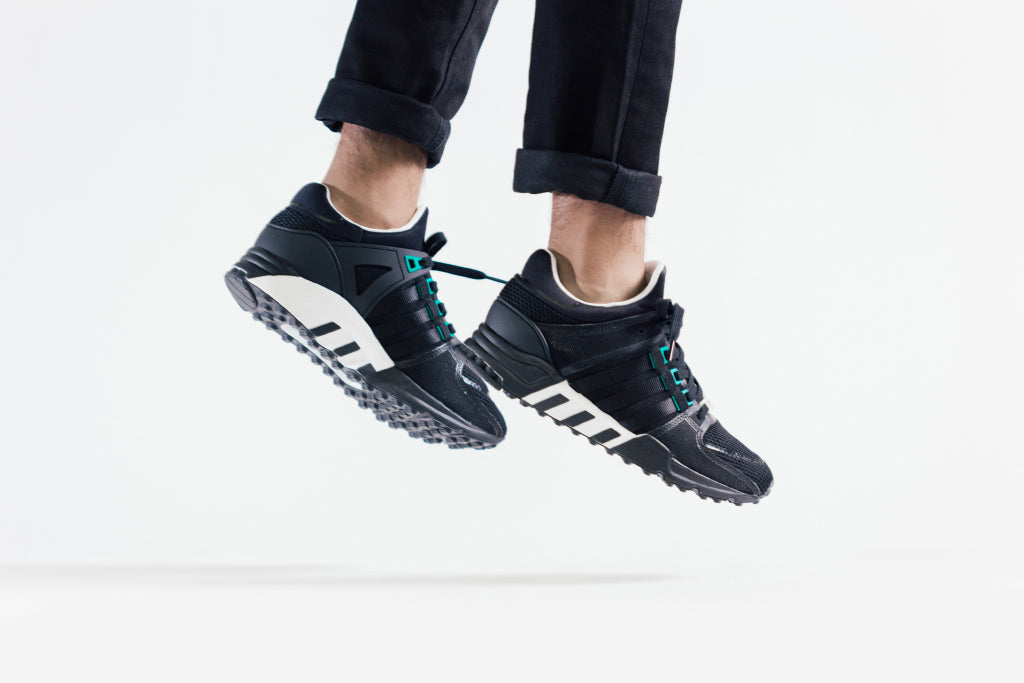 Gemeenten Specifiek Erfgenaam Adidas Originals EQT Running Support In Black Available Now – Feature