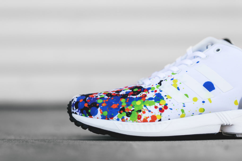 adidas zx flux color splash