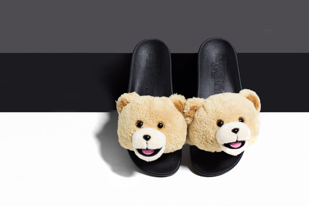 adidas adilette teddy slides