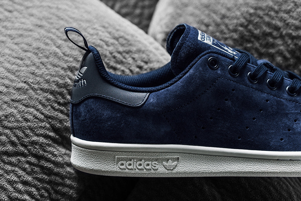 Adidas Originals Stan Smith Suede In Navy Available Now Feature