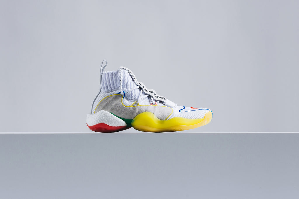 Adidas Originals x Pharrell Williams Crazy BYW LVL X Footwear White/S –  Feature