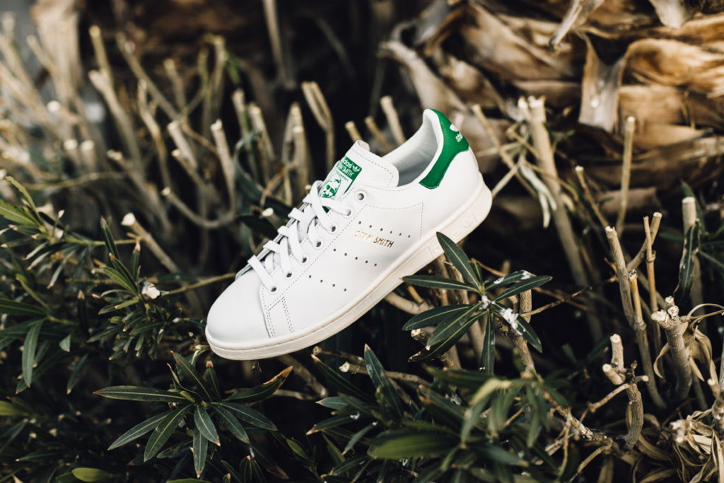 Adidas Originals Stan Smith In White/Green Available Now – Feature