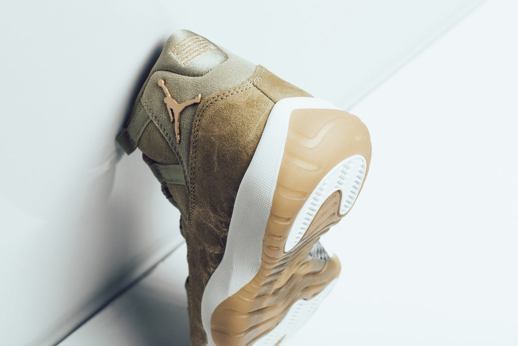 jordan 11 olive bronze