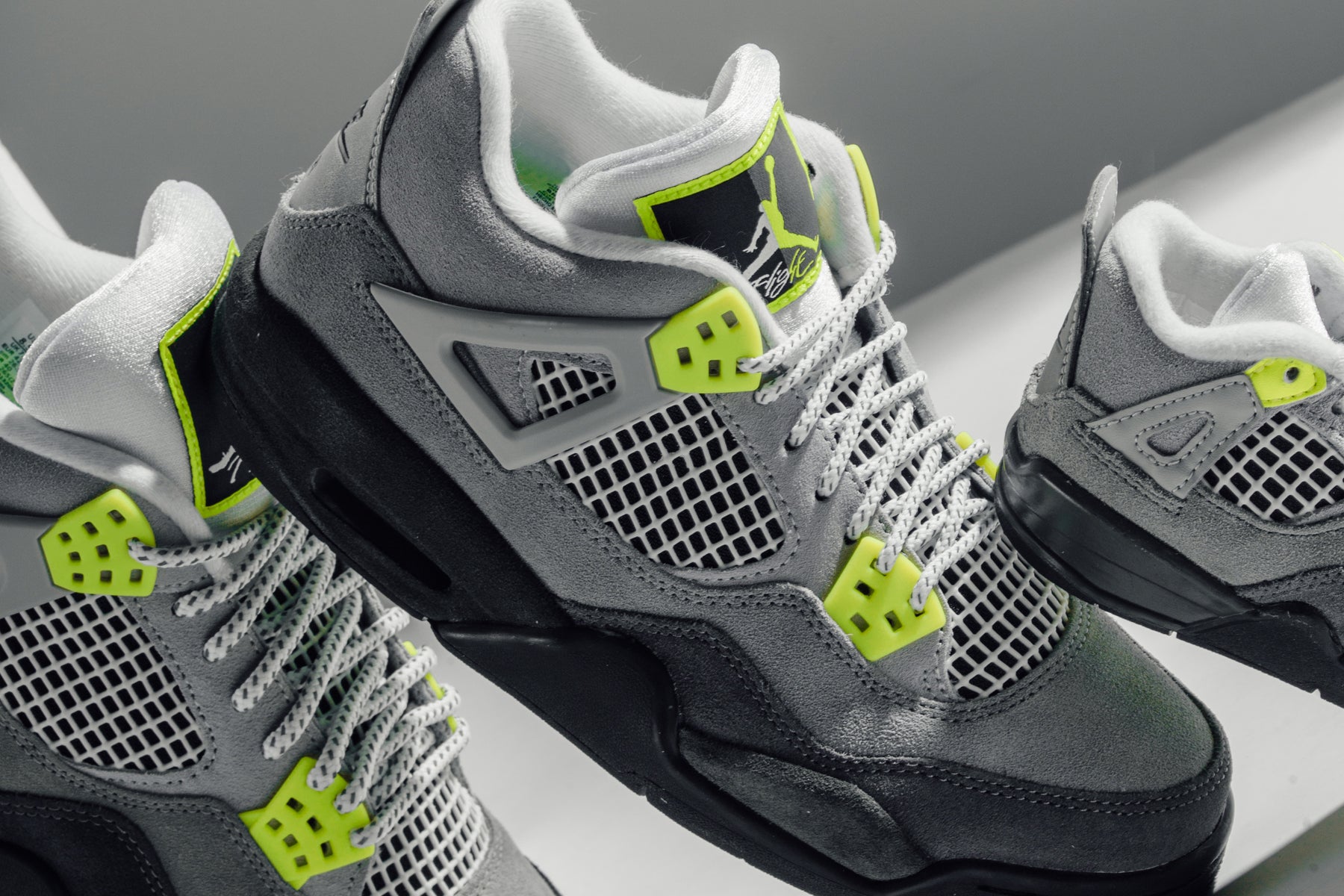 jordan 4 light green