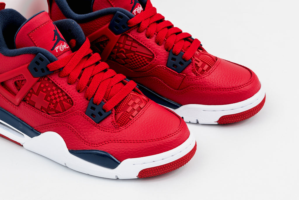 jordan retro 4 fiba red