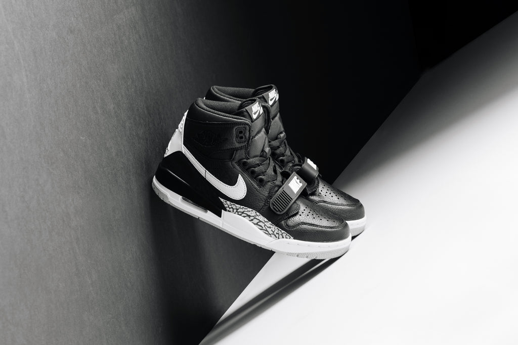 jordan legacy 312 black and white