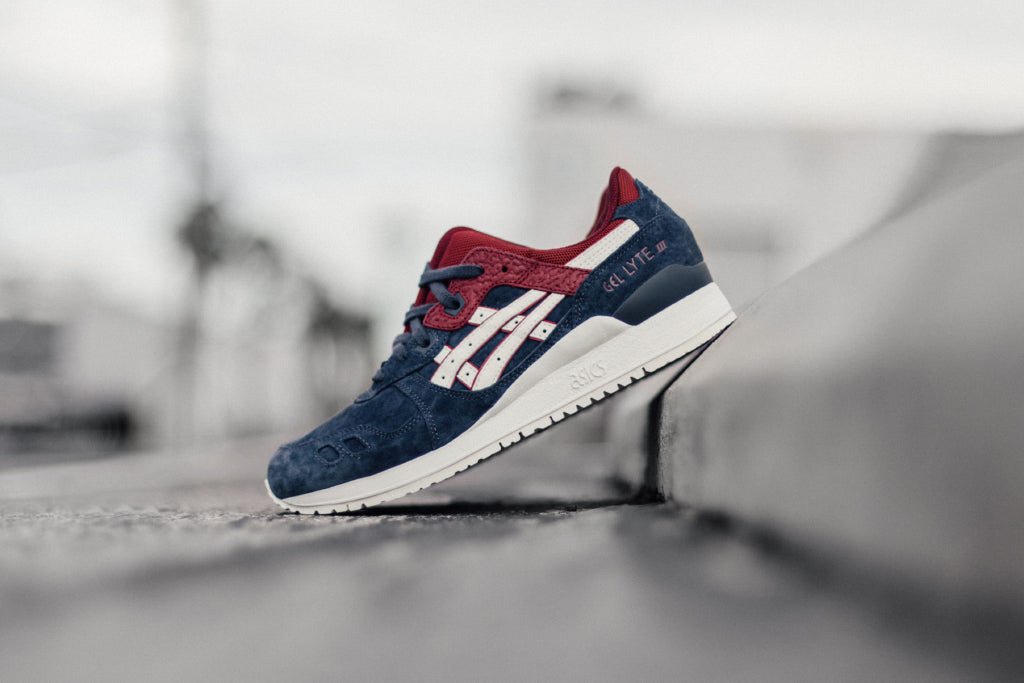 asics gel lyte iii indian ink slight white