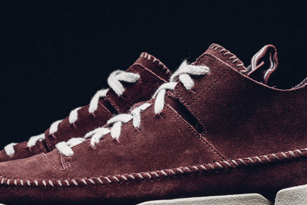 Beloved pant grill Clarks Originals Trigenic Flex "Burgundy Suede" Available Now – Feature