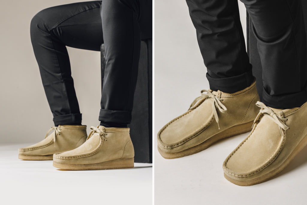 cheap clarks wallabees