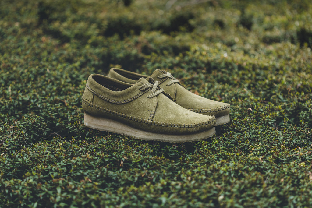 clarks weaver forest green