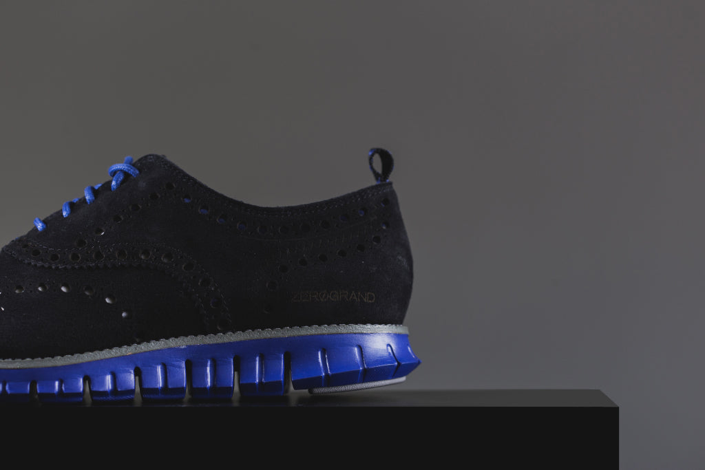 cole haan blue sole shoes