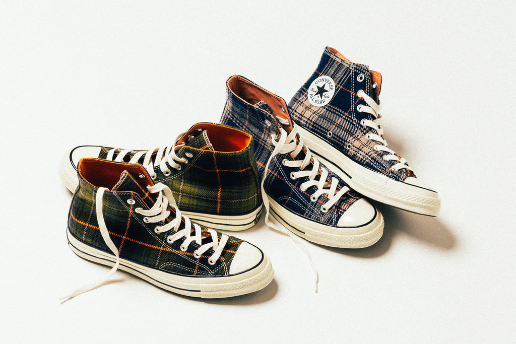 converse chuck 70 elevated plaid