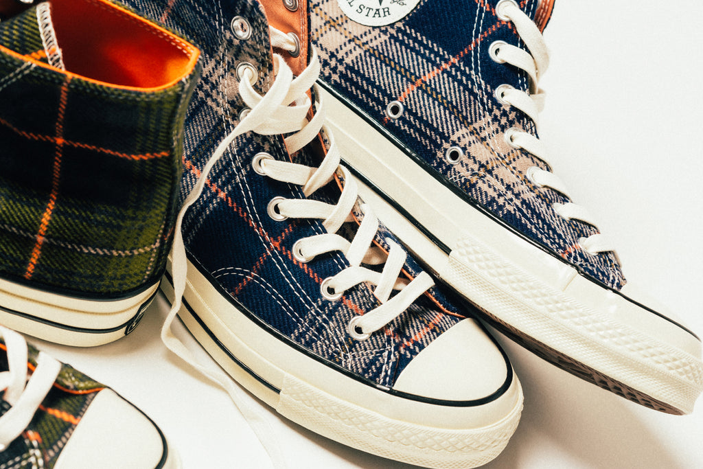 converse 70s plaid