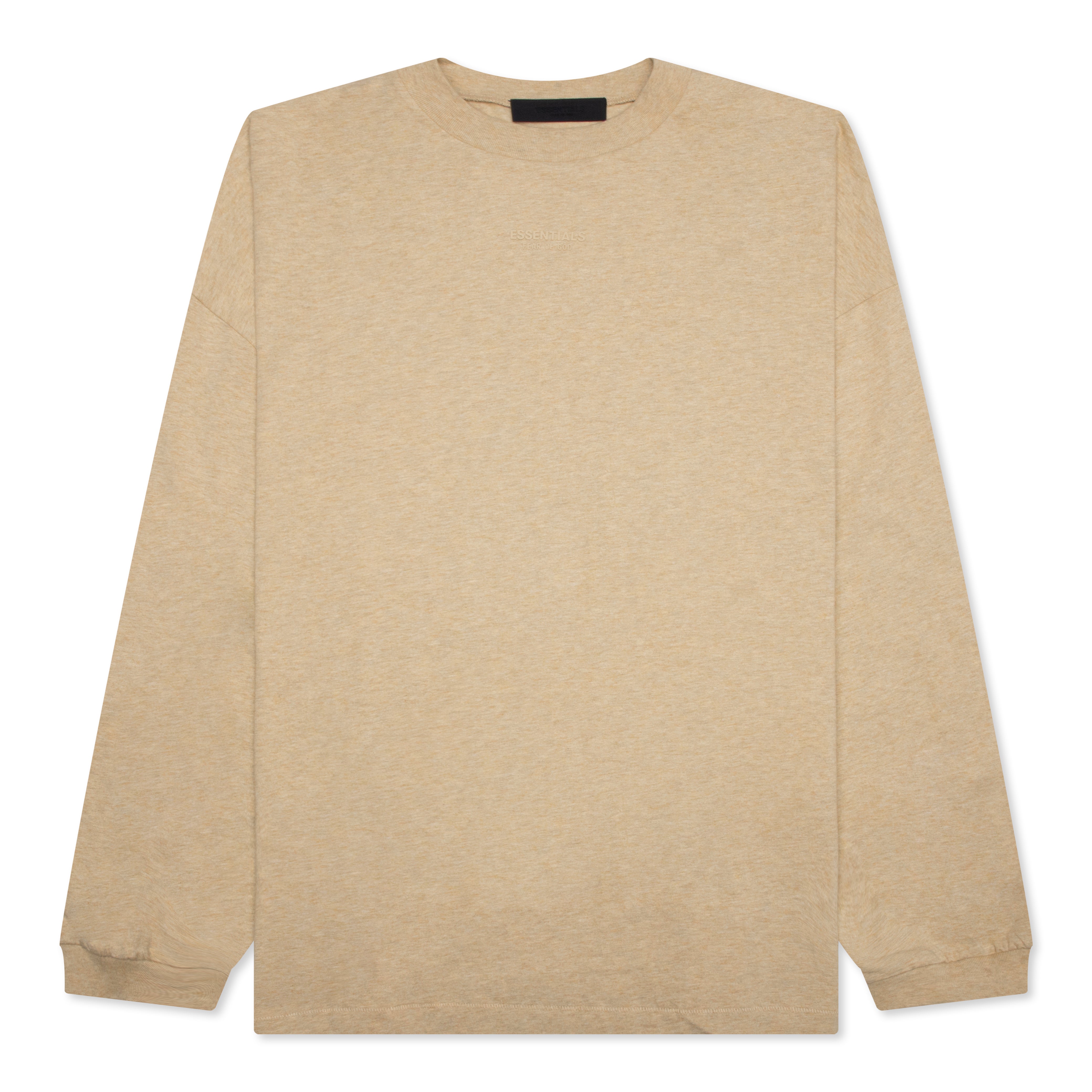Essentials L/S Tee - Gold Heather