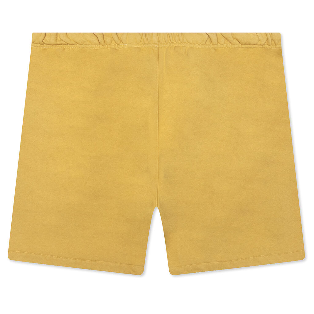 Heavy Fleece Soccer Short - Amber