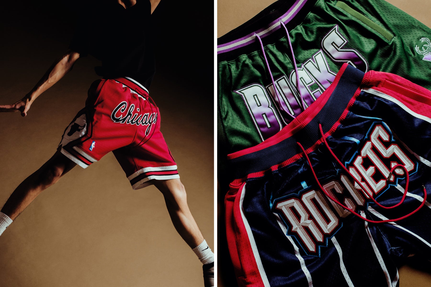 Just Don x Mitchell & Ness Feature Editorial