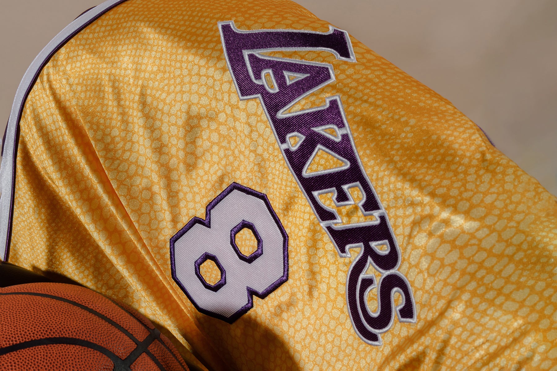 Kobe Bryant Lakers Hall of Fame Jerseys and Shorts