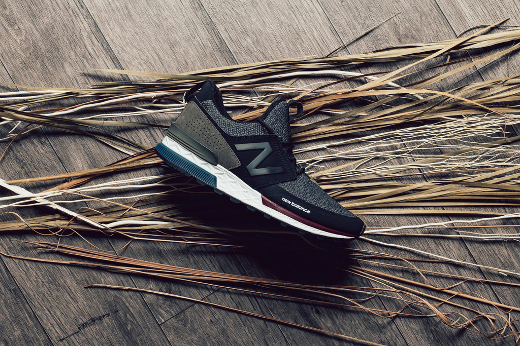 new balance 574 sport decon black