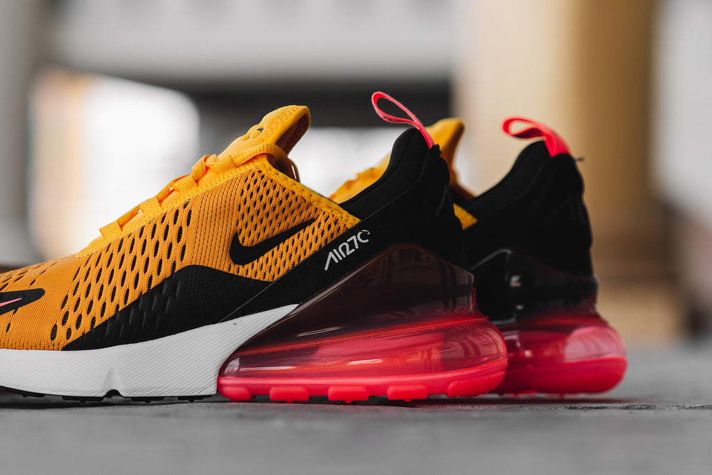 nike air max 270 flyknit kids yellow