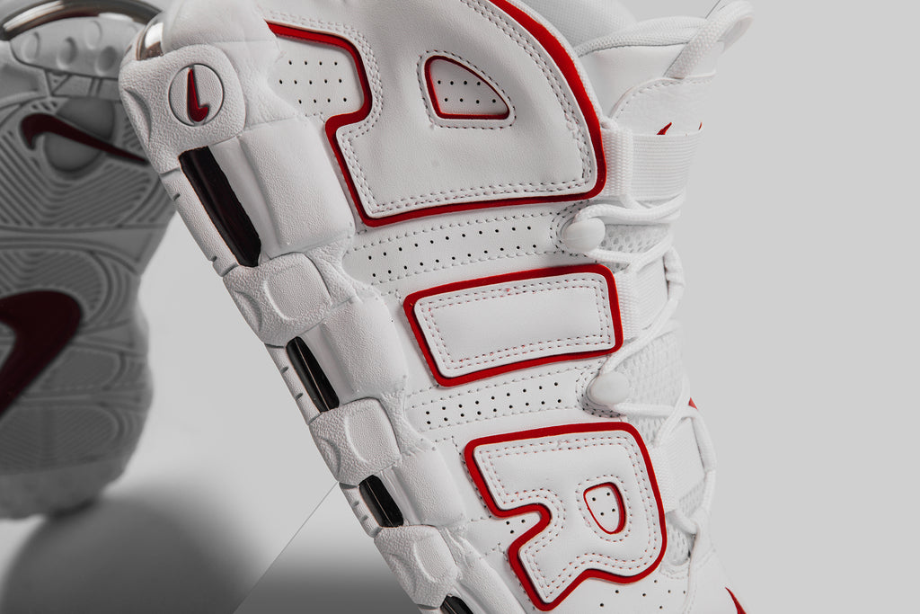 Nike Air More Uptempo 96 White Varsity Red Coming Soon Feature