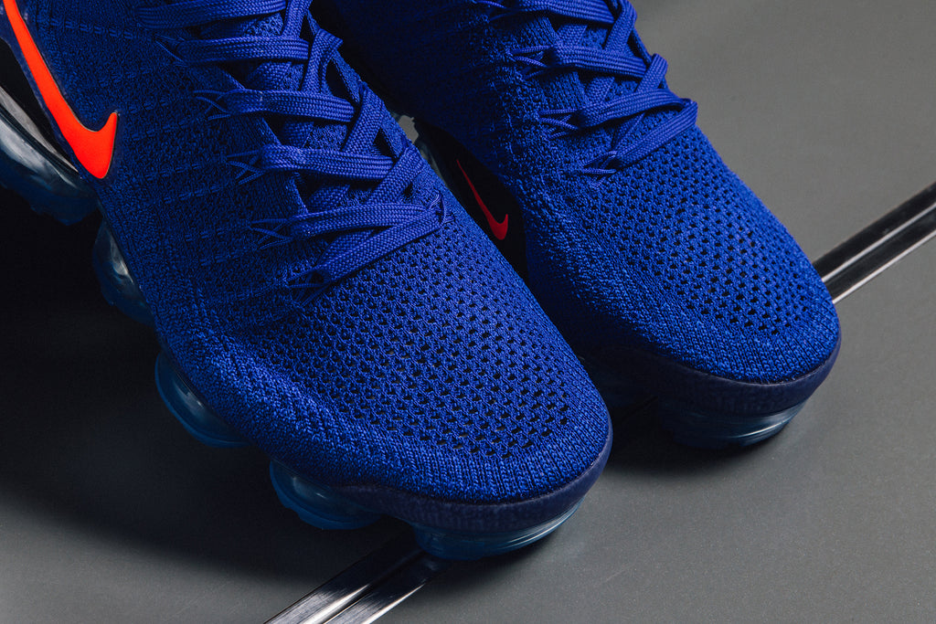 air max 27 flyknit racer blue total crimson