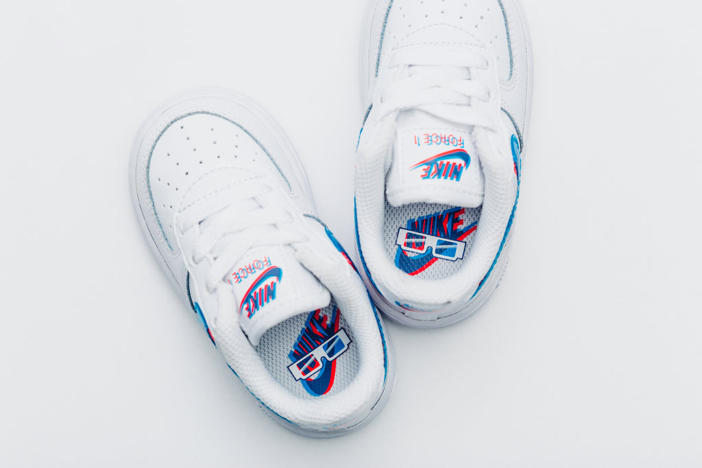 Nike Youth Air Force 1 Lv8 Ksa Gs White/Blue Hero