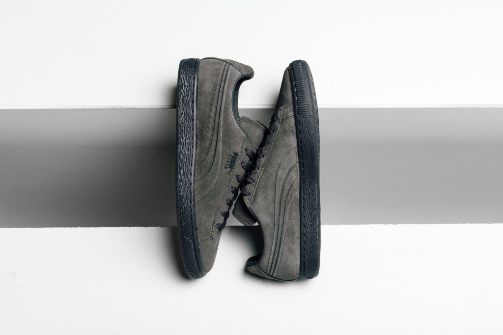 puma suede iced gray