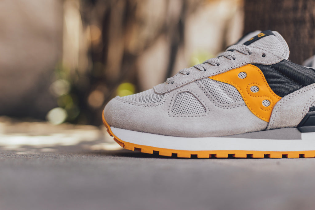 saucony shadow original grey yellow