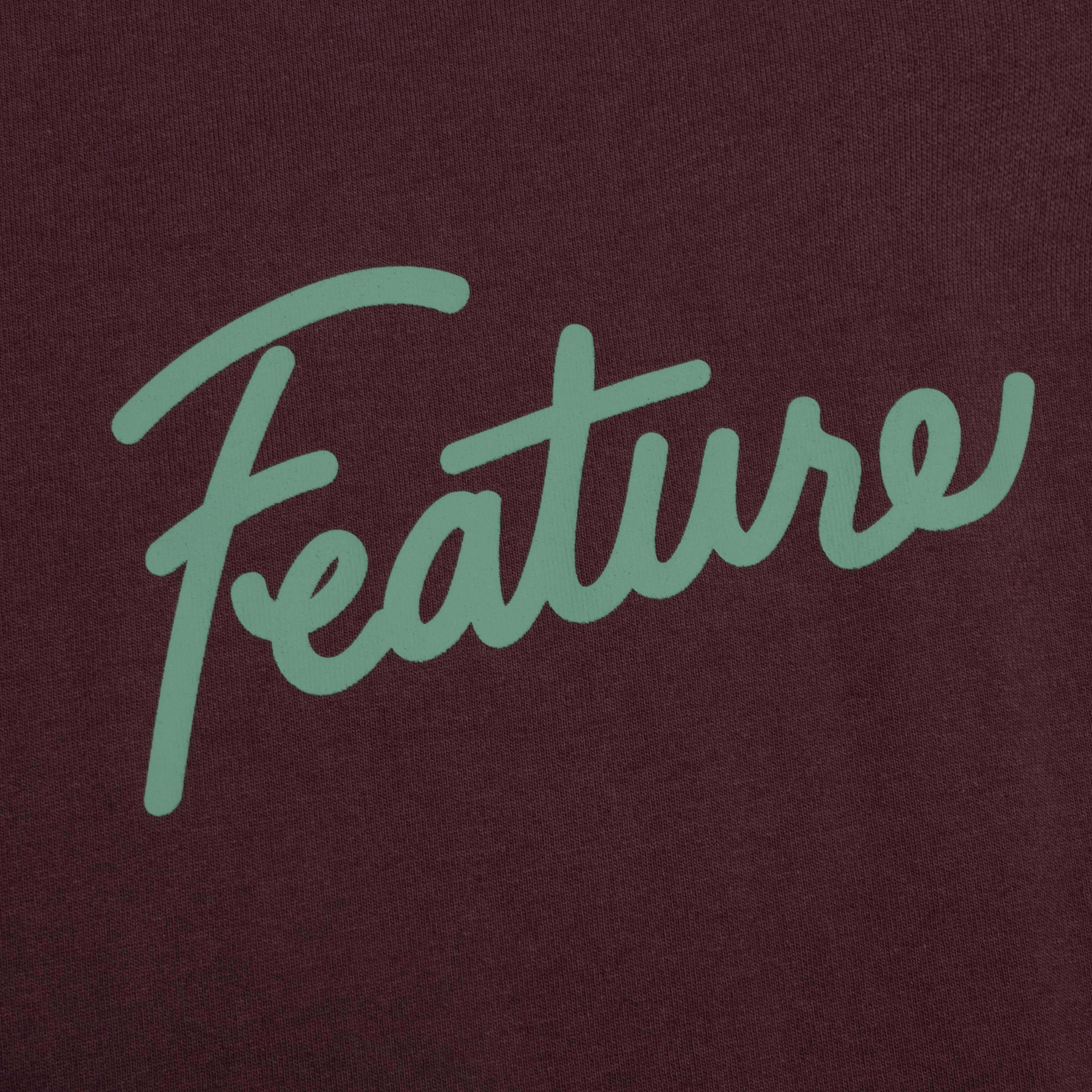 Script Tee - Huckleberry