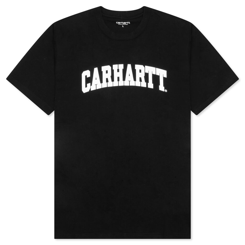 S/S University T-Shirt - Black/White – Feature
