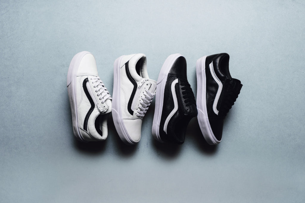 Vans Premium Leather Skool Zip Pack Available Now – Feature