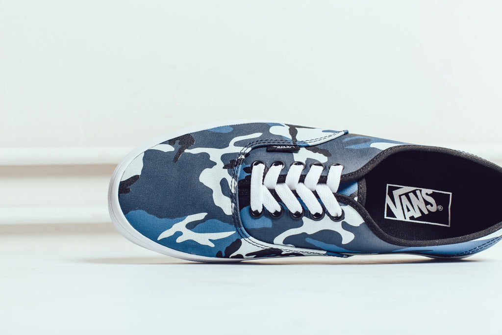 vans pop camo blue