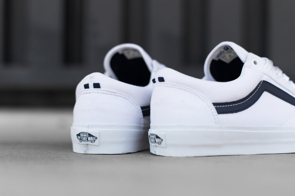 Vans CA Style 36 Vansguard In True White/Dress Blues Available Now – Feature