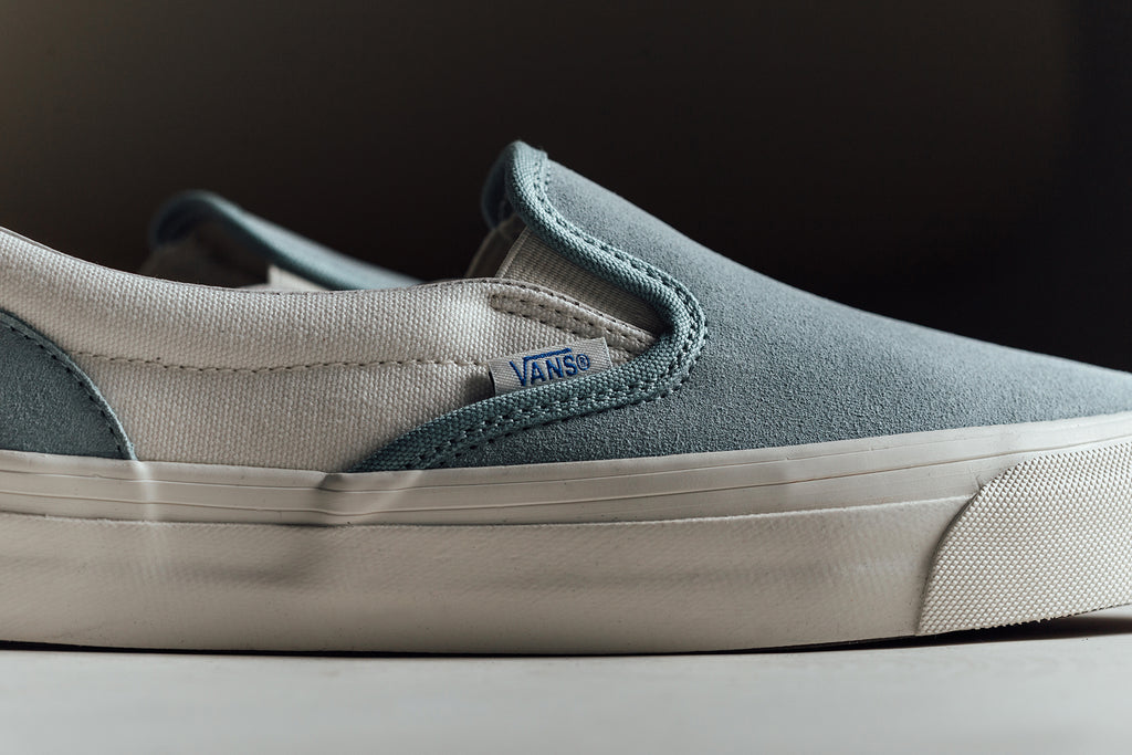 Vans OG Classic Slip-On LX "Slate Blue" Available Now Feature