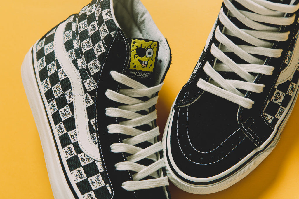 spongebob vans sk8 hi